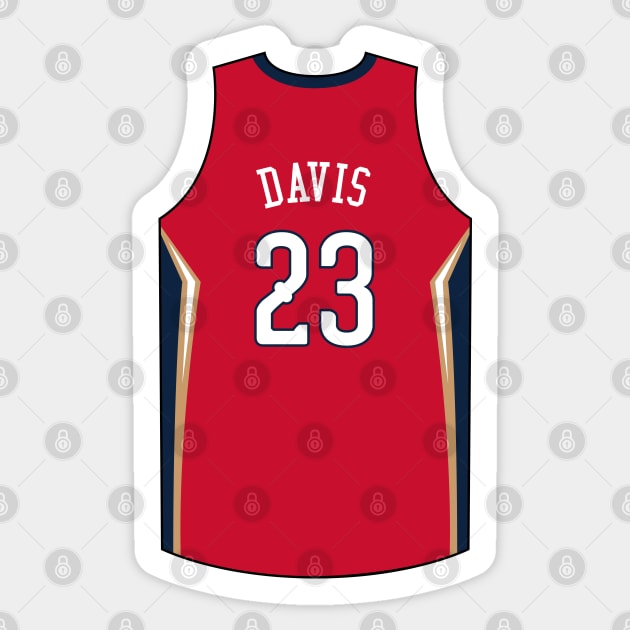 Anthony Davis New Orleans Jersey Qiangy Sticker by qiangdade